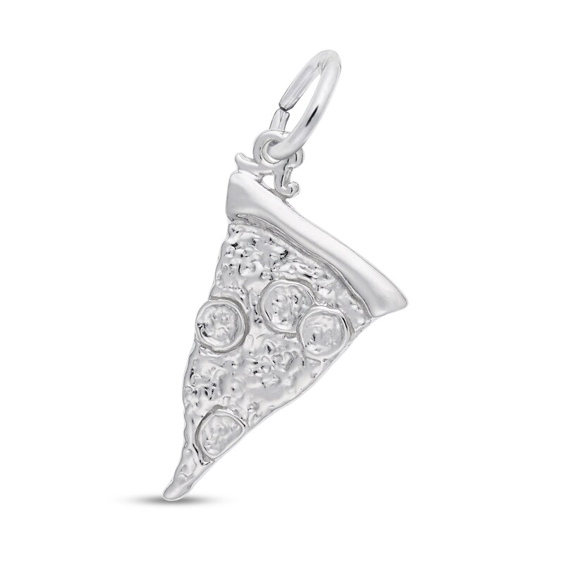 Main Image 1 of Rembrandt Charms® Pizza Slice in Sterling Silver