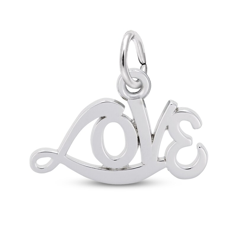 Main Image 1 of Rembrandt Charms® LOVE in Sterling Silver
