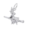 Thumbnail Image 0 of Rembrandt Charms® Flying Witch in Sterling Silver