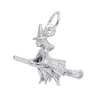 Thumbnail Image 1 of Rembrandt Charms® Flying Witch in Sterling Silver