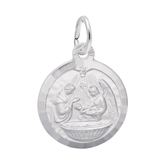 Rembrandt CharmsÂ® Baptism in Sterling Silver