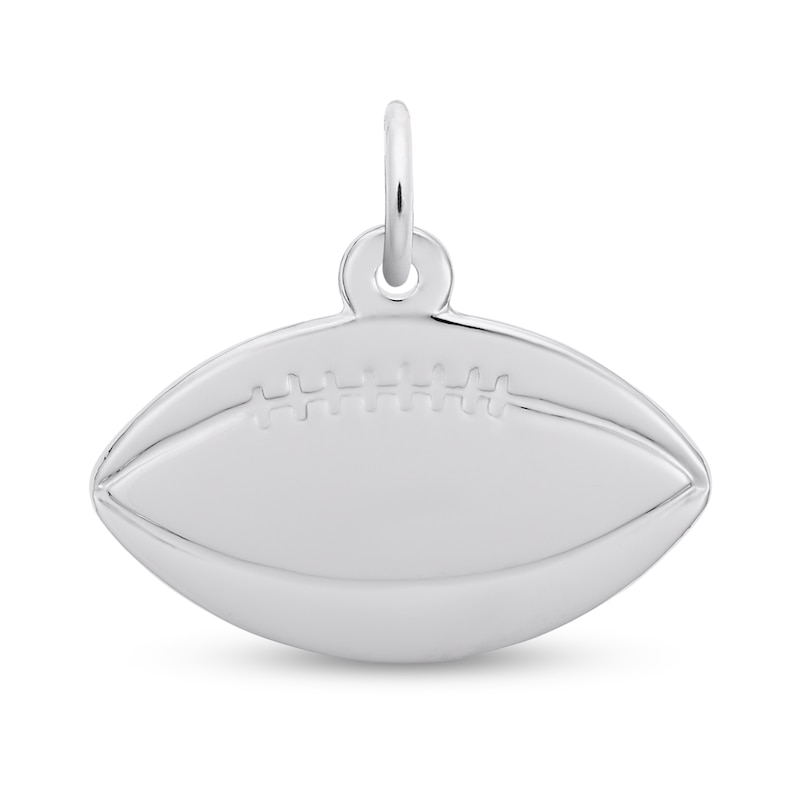 Main Image 1 of Rembrandt Charms® Football in Sterling Silver