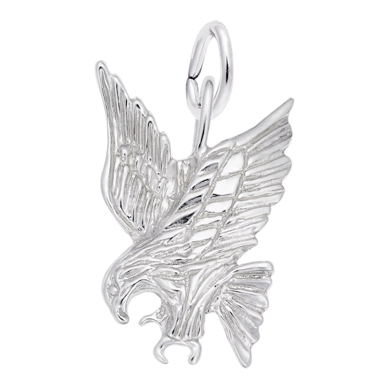 Rembrandt CharmsÂ® Eagle in Sterling Silver