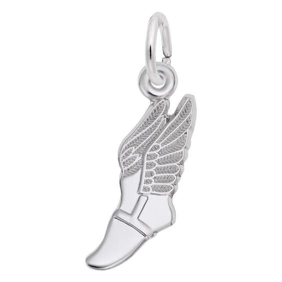 Rembrandt CharmsÂ® Winged Shoe in Sterling Silver