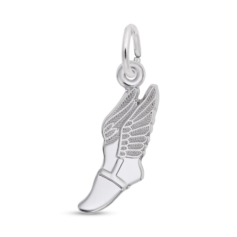Main Image 1 of Rembrandt Charms® Winged Shoe in Sterling Silver