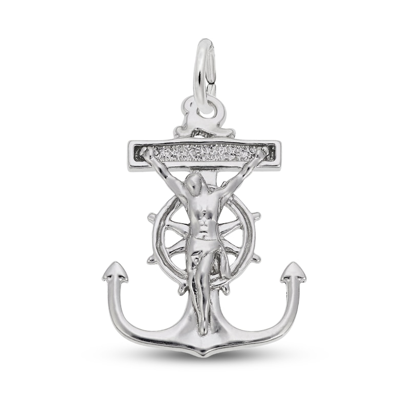 Rembrandt Charms® Mariner's Crucifix Cross in Sterling Silver