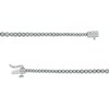 Thumbnail Image 2 of Marilyn Monroe™ Collection 2-1/2 CT. T.W. Diamond Graduated Tennis Necklace in 10K White Gold – 17"