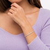 Thumbnail Image 3 of Marilyn Monroe™ Collection 2-1/2 CT. T.W. Diamond Tennis Bracelet in 10K White Gold – 7.25"