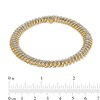 Thumbnail Image 4 of 3 CT. T.W. Diamond Spiral "S" Link Bracelet in 10K Gold