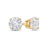 Thumbnail Image 1 of 5/8 CT. T.W. Diamond Solitaire Stud Earrings in 14K Gold (J/I1)