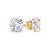 Thumbnail Image 1 of 7/8 CT. T.W. Diamond Solitaire Stud Earrings in 14K Gold (J/I1)