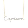 Thumbnail Image 0 of 1/3 CT. T.W. Diamond "Capricorn" Necklace in Sterling Silver with 14K Gold Plate