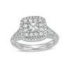 Thumbnail Image 1 of Love's Destiny by Zales 1-1/4 CT. T.W. Certified Princess-Cut Diamond Engagement Ring in 14K White Gold (I/I1)