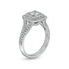 Thumbnail Image 3 of Love's Destiny by Zales 1-1/4 CT. T.W. Certified Princess-Cut Diamond Engagement Ring in 14K White Gold (I/I1)