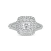 Thumbnail Image 4 of Love's Destiny by Zales 1-1/4 CT. T.W. Certified Princess-Cut Diamond Engagement Ring in 14K White Gold (I/I1)