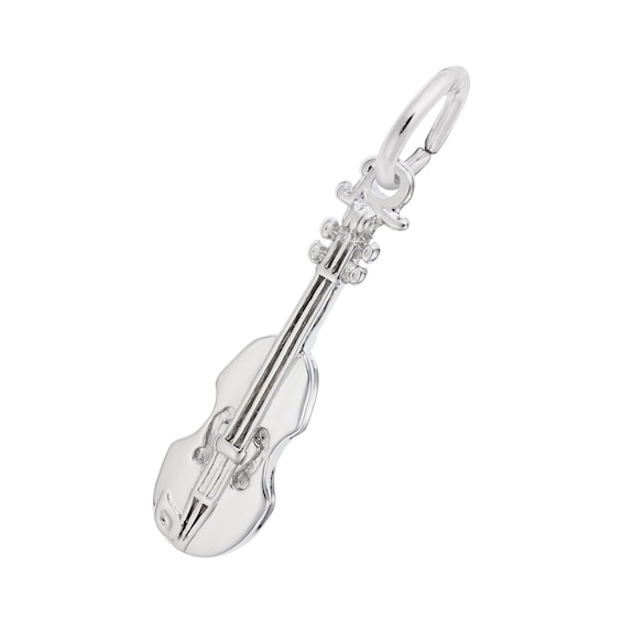 Rembrandt Charms® Violin in Sterling Silver