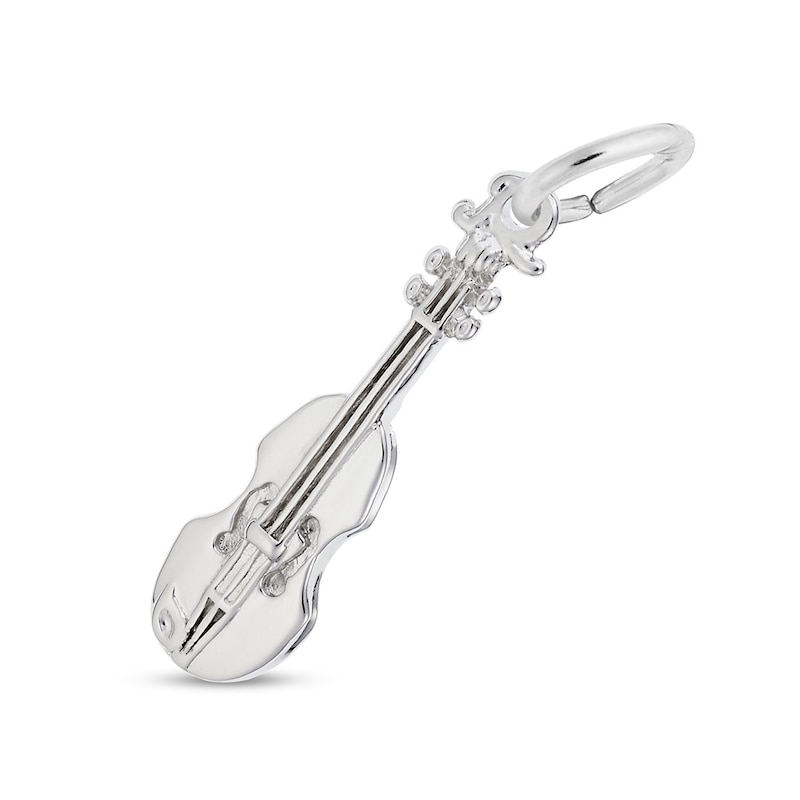 Main Image 1 of Rembrandt Charms® Violin in Sterling Silver