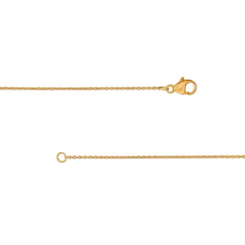 Main Image 3 of Remixed Reimagined 1/6 CT. Diamond Solitaire Bracelet in 10K Gold - 7.25"