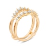 Thumbnail Image 2 of 3/4 CT. T.W. Diamond Graduated Split Shank Solitaire Enhancer in 10K Gold
