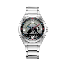 Men's Citizen Eco-Drive® Star Wars™ Duel on Cloud City Watch with Black Dial (Model: AW1140-51W)