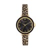 Thumbnail Image 1 of Ladies' Kate Spade Park Row Gold-Tone Strap Watch with Black Dial (Model: KSW1485)