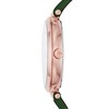 Thumbnail Image 1 of Ladies' Kate Spade Holland Rose-Tone Strap Watch with Green Dial (Model: KSW1529)