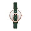 Thumbnail Image 2 of Ladies' Kate Spade Holland Rose-Tone Strap Watch with Green Dial (Model: KSW1529)