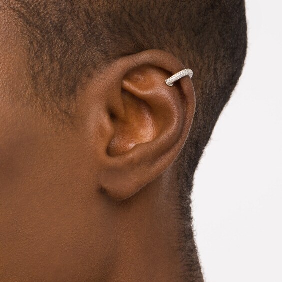 1/10 CT. T.w. Composite Diamond Ear Cuff in 10K White Gold