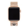 Thumbnail Image 1 of Ladies' Coach Rose-Tone IP Interchangeable 20.0mm Mesh Replacement Band Smart Watch Attachment (Model: 14700038)