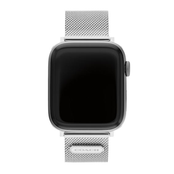 Ladies' Coach Interchangeable 22.0mm Mesh Replacement Band Smart Watch Attachment (Model: 14700063)