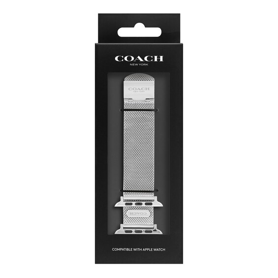 Ladies' Coach Interchangeable 22.0mm Mesh Replacement Band Smart Watch Attachment (Model: 14700063)
