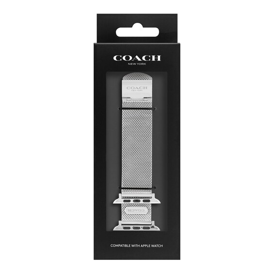 Ladies' Coach Interchangeable 22.0mm Mesh Replacement Band Smart Watch Attachment (Model: 14700063)