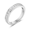 Thumbnail Image 2 of 1 CT. T.W. Princess-Cut Diamond Anniversary Band in 10K White Gold