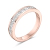 Thumbnail Image 2 of 1 CT. T.W. Princess-Cut Diamond Eleven Stone Anniversary Band in 10K Rose Gold