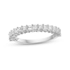 Thumbnail Image 1 of 1 CT. T.W. Princess-Cut Diamond Anniversary Band in 14K White Gold
