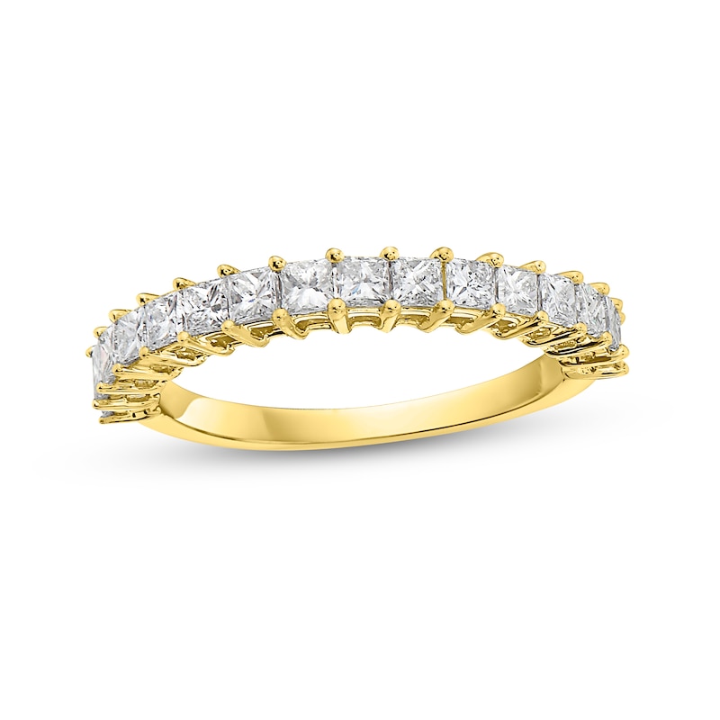 Main Image 1 of 1 CT. T.W. Princess-Cut Diamond Anniversary Band in 14K Gold