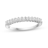 Thumbnail Image 1 of 1/2 CT. T.W. Princess-Cut Diamond Anniversary Band in 14K White Gold