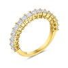 Thumbnail Image 2 of 1-1/2 CT. T.W. Princess-Cut Diamond Anniversary Band in 14K Gold
