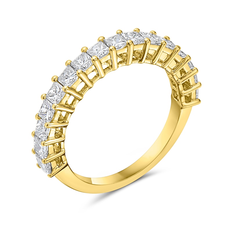Main Image 2 of 1-1/2 CT. T.W. Princess-Cut Diamond Anniversary Band in 14K Gold
