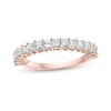 Thumbnail Image 1 of 1 CT. T.W. Princess-Cut Diamond Anniversary Band in 14K Rose Gold
