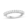 Thumbnail Image 1 of 1 CT. T.W. Princess-Cut Diamond Ribbon Anniversary Band in 14K White Gold