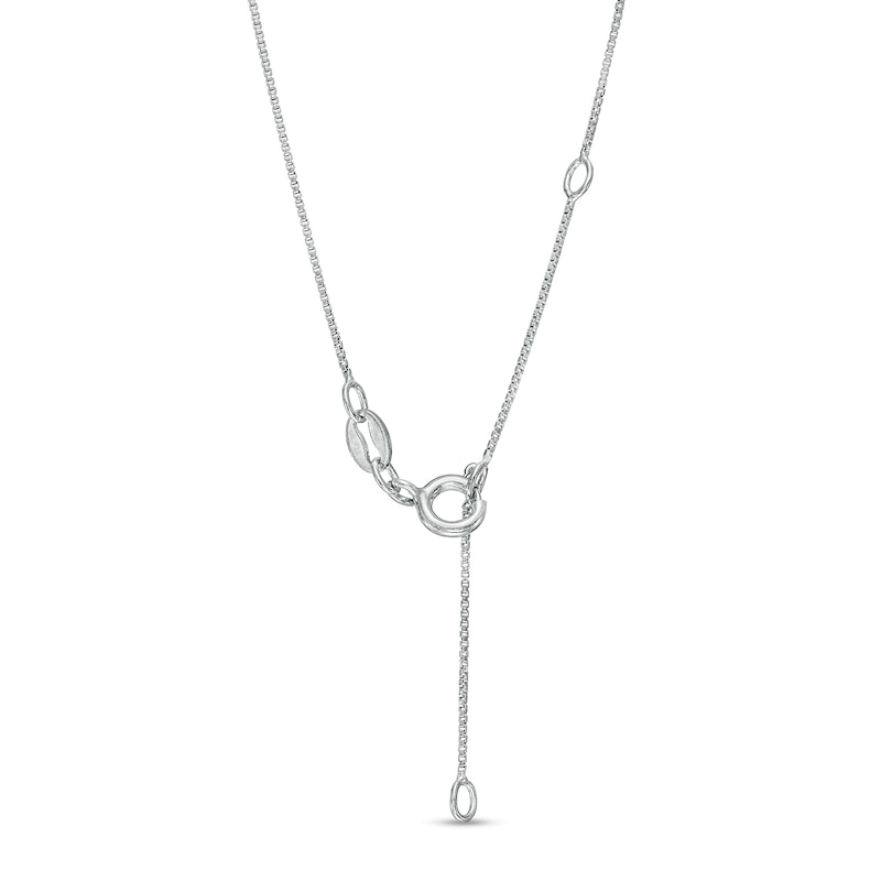 Main Image 3 of 1/2 CT. T.W. Certified Lab-Grown Diamond Teardrop Pendant in 14K White Gold (F/SI2)
