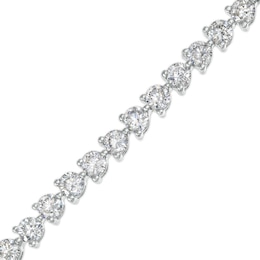 5 CT. T.W. Certified Lab-Grown Diamond Tennis Bracelet in 14K White Gold (F/SI2) - 7.25"