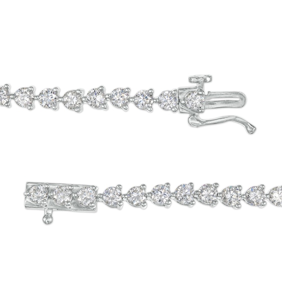 5 CT. T.w. Lab-Grown Diamond Tennis Bracelet in 14K White Gold (F/Si2) - 7.25"