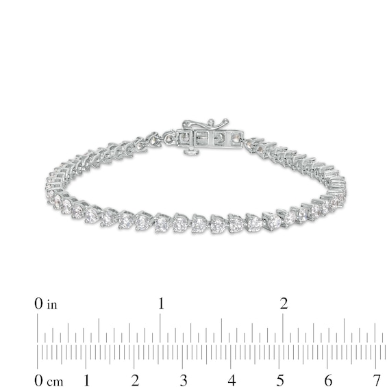 5 CT. T.w. Lab-Grown Diamond Tennis Bracelet in 14K White Gold (F/Si2) - 7.25"
