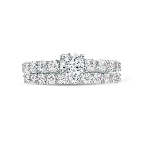Vera Wang Love Collection 2-1/5 CT. T.w. Diamond Bridal Set in 14K White Gold (I/Si2)