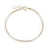 Thumbnail Image 0 of Elliot Young Natural Freshwater Pearl and Bead Alternating Bracelet in 14K Gold – 7.25"