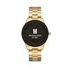 Thumbnail Image 4 of Ladies' JBW Mondrian 1/6 CT. T.W. Diamond and Crystal Accent 18K Gold Plate Watch with Gold-Tone Dial (Model: J6388A)