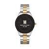 Thumbnail Image 4 of Ladies' JBW Mondrian 1/6 CT. T.W. Diamond and Crystal Accent Two-Tone Watch with Silver-Tone Dial (Model: J6388C)