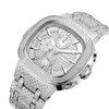 Thumbnail Image 2 of Men's Limited Edition JBW Heist PS Diamond Accent Chronograph Watch with Silver-Tone Dial (Model: PS545B)